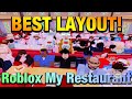 *NEW* How To Get CUSTOMERS & MONEY FAST In My Restaurant ! (NEW BEST LAYOUT) | My Restaurant Roblox