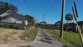 Walking Around Japan #003: 静岡県菊川市半済から