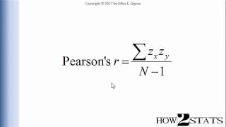 V5.1 - Pearson Correlation Formula - Explained