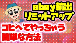 【ebay輸出】コピペで初心者でも簡単！リミットアップの方法！