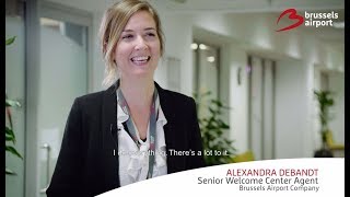 Meet Alexandra - Senior Welcome Center Agent at Brussels Airport Company