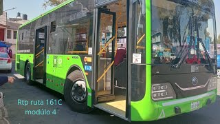 Ida rtp ruta 161C metro constitución a palmas módulo 4