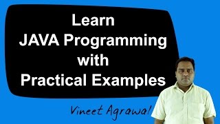 Learn JAVA with Practical Examples in Hindi