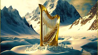 Relaxing Music ❄ Heavenly  Background Instrumentals ❄ Harp Music