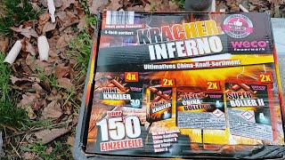 KRACHER INFERNO VOM LIDL 4,99€ TEST#fireworks #feuerwerk #pyro #silvester