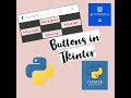 How to create button in tkinter | How to style button in tkinter | Tkinter buttons