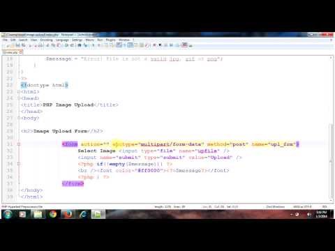 Image Upload Form - PHP Tutorial Image Upload Form - PHP Tutorial