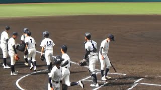 奈良女子大附属vs西の京　シートノック【2022/7/17　第１０４回全国高校野球選手権大会】