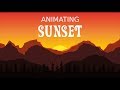 TupiTube Desk: How to animate a sunset