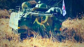 ROK Army   Armoured Vehicles Frozen River Crossing 1080p