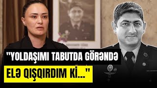 Şəhid olmazdan öncə heç vaxt rahat yaşamadı | Mayor Toğrul Bərxudarovun həyat yoldaşı