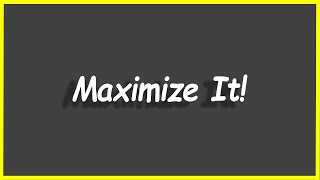 Python Programs #109: Maximize It!
