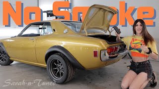Connecting Power For The First Time!  // V8 '74 Celica