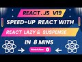 React Lazy and Suspense | Speed Up Your App with Code Splitting (React v19)