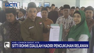 Sitti Rohmi Djalilah Hadiri Pengukuhan Relawan di Lombok Barat - SIP 13/08