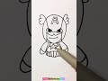 How to draw captain america Very easy  (drawing) The Avenger