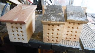 Building Managable Mason Bee Housing