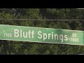 What safety changes are coming to Bluff Springs Road in southeast Austin?