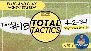 GOAL SCORING 4-2-3-1 MAGIC! | Total Tactics | Test #18