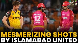 Mesmerizing Shots By Islamabad United | Islamabad United vs Peshawar Zalmi | Match 32 | PSL 8 | MI2A