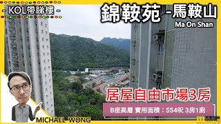 已售【#二手筍盤 馬鞍山錦鞍苑 554呎 放售】物業代理 MICHAEL WONG 帶你睇筍盤