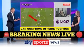 VAR ROBBERY? CHELSEA FURIOUS AFTER CONTROVERSIAL ONSIDE CALL GIFTS ASTON VILLA WIN!