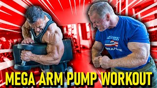 "MEGA" Arm Pump Workout (Add Inches to Your Biceps & Triceps)