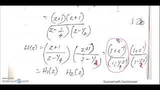 Realization of IIR filter cascade 2