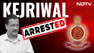 Arvind Kejriwal Arrested | Arvind Kejriwal Arrested By ED In Liquor Policy Case | NDTV 24x7 LIVE TV