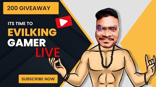 EvilKingGamer 97 LIVE from Guntur - Your #1 Guide to Everything BGMI! 200 Giveaway
