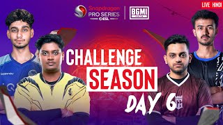 [HINDI] BGMI Snapdragon Mobile Challenge Season Day 6 | Season 6 India