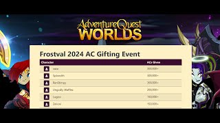 AQW How to AC Gifting 2024