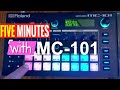 FIVE MINUTES WITH : Roland MC-101 Zen Core Groovebox