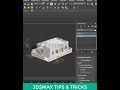 how to use the Section command in 3ds Max #shorts
