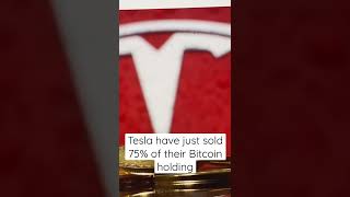 Tesla just sold their Bitcoin! #shorts