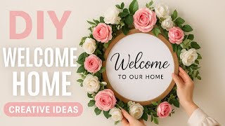 ✨ DIY Welcome Home Decor Ideas | Creative & Affordable Home Makeover ✨