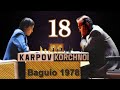 Anatoly Karpov vs Viktor Korchnoi | World Championship Match 1978 | Round 18