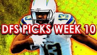 NFL DraftKings Picks + FanDuel Picks (Week 10 DFS Picks)