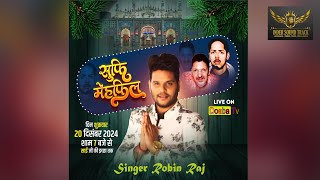 Robin Raj Live Shukrana Mehfil Sai Laddi Shah Ji (Malhotra Family) Ludhiana