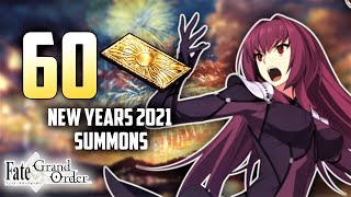 FGO | Summons for Scathach | Rolling on the Happy New Years 2021 Dailies! [Fate/Grand Order]