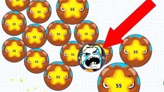 Agar.io Biggest Fail Ever Solo And Team Agario Mobile Gameplay!