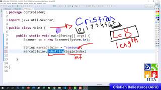 Metodo substring y replace Clase String en JAVA PARTE 1/3