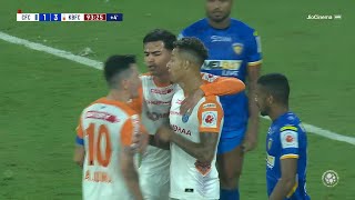 Noah sadaoui vs Luna Fight Video | Kerala Blasters vs Chennaiyin Fc Highlights, Noha luna Fight