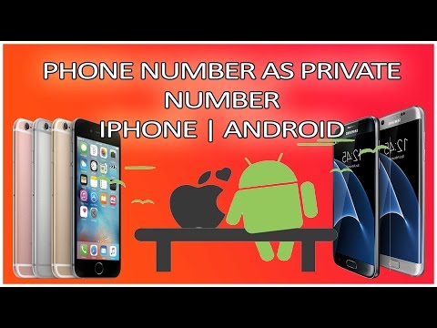 Make Your Phone Number as PRIVATE NUMBER | iPhone | Android | Make Your Phone Number as PRIVATE NUMBER | iPhone | Android |