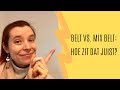 Belt vs. Mix Belt: Hoe Zit Dat Juist?