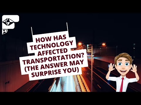How technology has affected transportation?