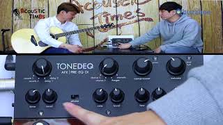 Fishman 어쿠스틱프리앰프 ToneDEQ