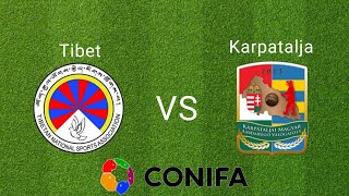 2018 ConIFA World Cup Tibet vs Karpatalja