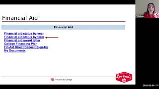 Ram Ready - WebAdvisor Tutorial 8/4