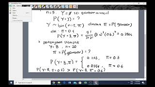 Likelihood & MLE proporsi binomial